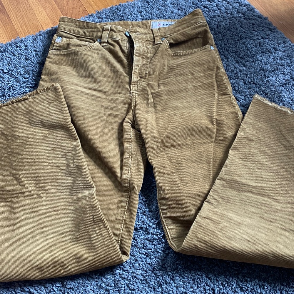 PERFECT condition straight leg corduroys